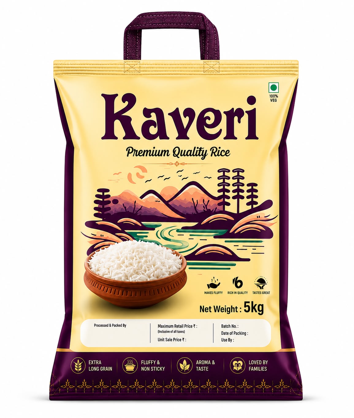 kauvery premium I.R 20 Rice 5 kgs