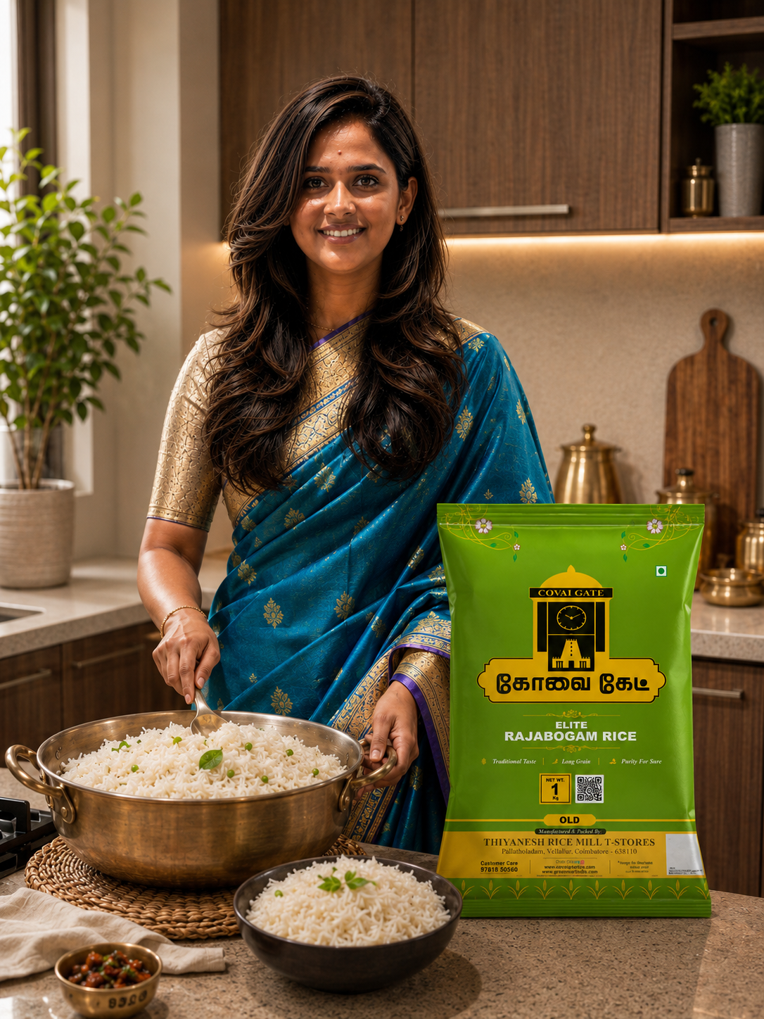 Covai Gate Elite Rajabogam Rice – 1 Kg